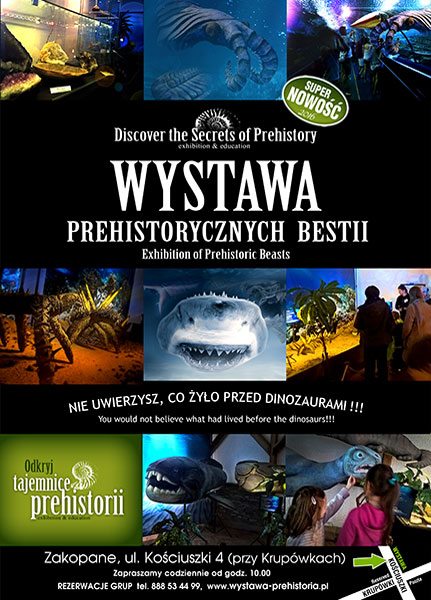 Jasrzębia Góra atrakcje wystawa prehistoria